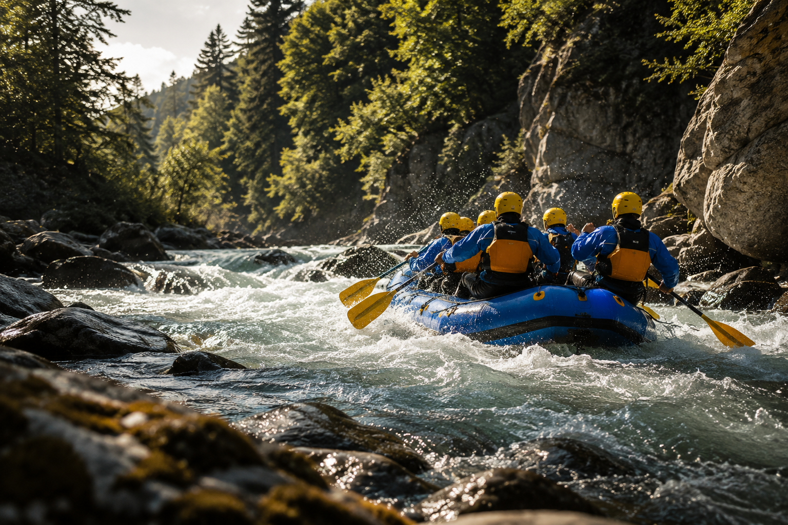 Le rafting