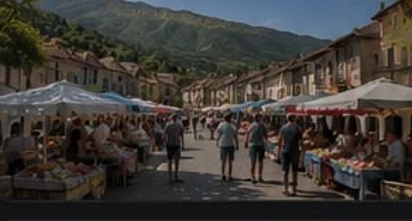 Marché de Tarascon-sur-Ariège